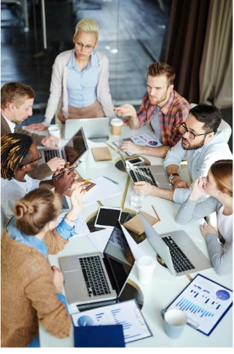 BIT instructors collaborating